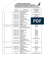 Jadwal Kegiatan