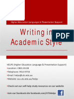 Writing in Academic Style WITH Exercises (Jonny)