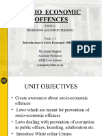 Socio Economic Offences Intro.