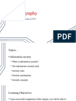 Ch1. Information Security - Introdction 1 1