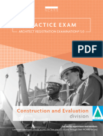 ARE Practice Exam Construction and Evaluation