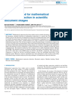 A Hybrid Method For Mathematical Expression Detect