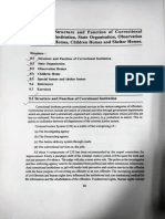 Structure and Function of Correctional Institution, State Organisation, Observation Homes, Children Homes and Shelter Homes