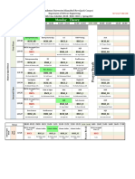 DSE Time Table Ver 1.3 W.E.F 14 March 2022