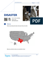 Texas Snow Disaster British English Teacher