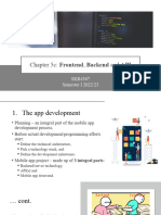 Chapter 5c - Frontend Vs Backend