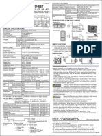 IDEC Relays and Timers RTE Instruction Sheet