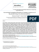 An Assessment Managing Information of Company Resources A 2023 Procedia Comp