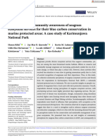 Ecological Research - 2023 - Rifai - Understanding Community Awareness of Seagrass Ecosystem Services For Their Blue Carbon