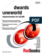 J.D. Edwards OneWorld Implementation For AS400 (Sg245195)