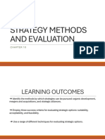 Chapter 10 Strategy Methods and Evaluation