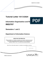 Tutorial Letter 101/3/2024: Information Organisation and Retrieval