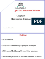 Chapter 6 - Manipulator Dynamics