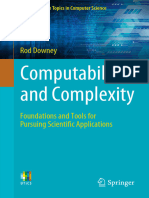 Downey R. Computability and Complexity. Foundations and Tools... 2024