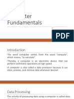 Computer Fundamentals 