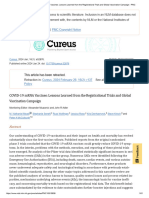 COVID-19 mRNA Vaccines - Lessons Learned From The Registrational Trials and Global Vaccination Campaign - PMC