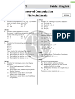 Finite Automata - DPP 01