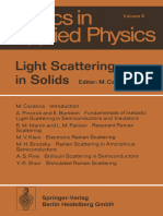 (Topics in Applied Physics 8) M. Cardona (Auth.), Professor Dr. Manuel Cardona (Eds.) - Light Scattering in Solids-Springer Berlin Heidelberg (1975)