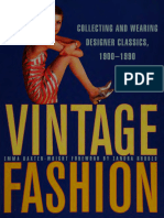 Vintage Fashion - Collecting and Wearing Designer Classics - Baxter-Wright, Emma, Photographer - 2009 - New York - Collins Design - 9780062120861 - Anna's Archive