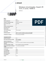 Easy9 MCBs - EZ9F56310