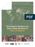 Financing For Resilient and Green Urban Solutions in Cebu