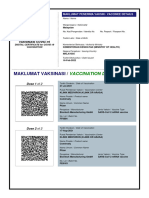 DIGITAL CERTIFICATE For COVID-19 VACCINATION