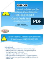 Operating Manual For Kipor Mobile Gic-Pg Kipor Quick Guide Om