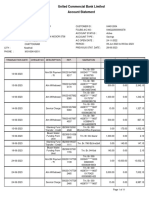 Account Statement