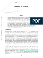 Mechanistic Interpretability For AI Safety A Review: Leonard Bereska Efstratios Gavves