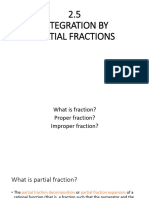 4 - Integration by Partial Fractions