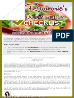 DR Ritamarie Happy Belly Checklist