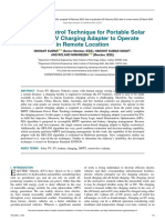 2023 J Adaptive Control Technique For Portable Solar Powered EV Charging Adapter To Operate in Remote Location