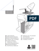 User Manual Philips 1200 2200 3200 Series Fully Automatic Espresso Machines