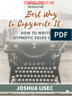 The Best Way To Copywrite It - Ebook Edited