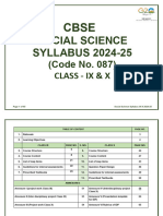 Social Science Sec 2024-25