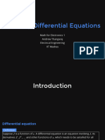 Ordinary Differential Equations