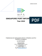 Singapore Port Information Year 2024