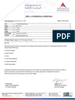 ACAC-Q24-071-R1 Techno-Commercial Proposal To Voltage Engineering