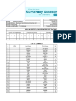 ENAT (Class) Grade 4 - Matiyaga PostTest - 034509