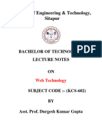 Web Technology UNIT-1