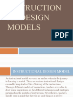 Instructional Design Models