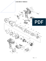 Parts súng vặn bu lông dùng pin DTW1001RTJ