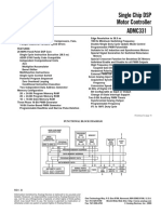 Single Chip DSP Motor Controller ADMC331