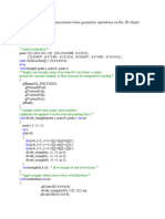 Pgm3 - Basic Geometric Operations On 3D Object