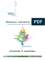 Climate Revision Lectures Notes 2021