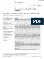 Int J Dental Hygiene - 2024 - Alghafri - Diode Laser As An Adjunctive Treatment For Periodontitis Arandomized Controlled