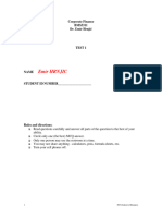 06B Tutorial 1 With Solutions