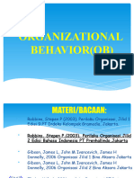 Organizational Behavior (OB)