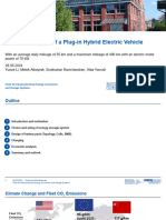 Technical Design of A Plug-In Hybrid Electric Vehicle