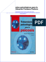 Full Download Tratamientos Psicologicos para La Psicosis Eduardo Fonseca Pedrero Online Full Chapter PDF